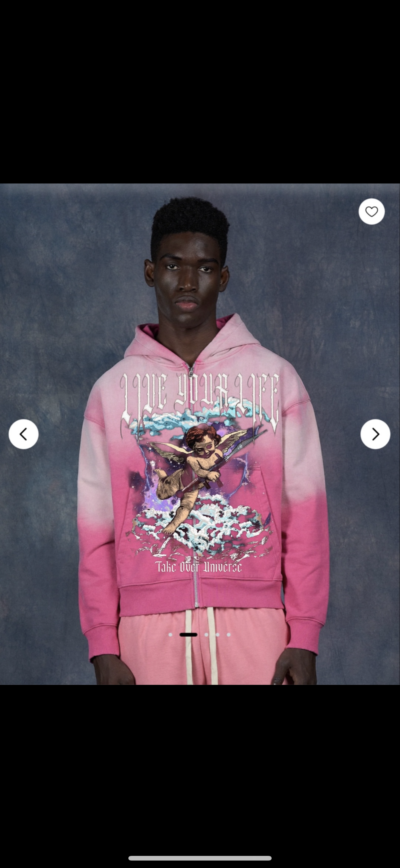 Two-Tone Pink “Take Over Universe” Hoodie *LIMITED*