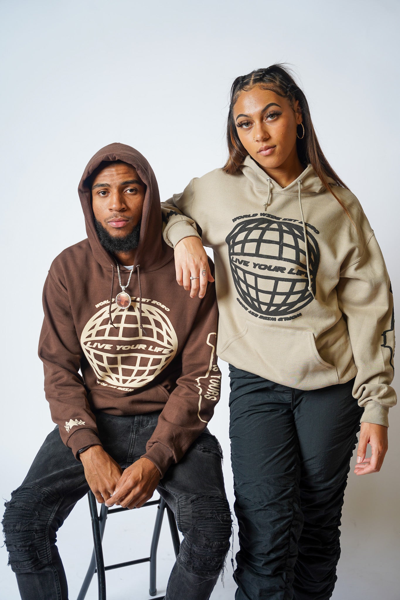 LYL World-Wide Hoodies