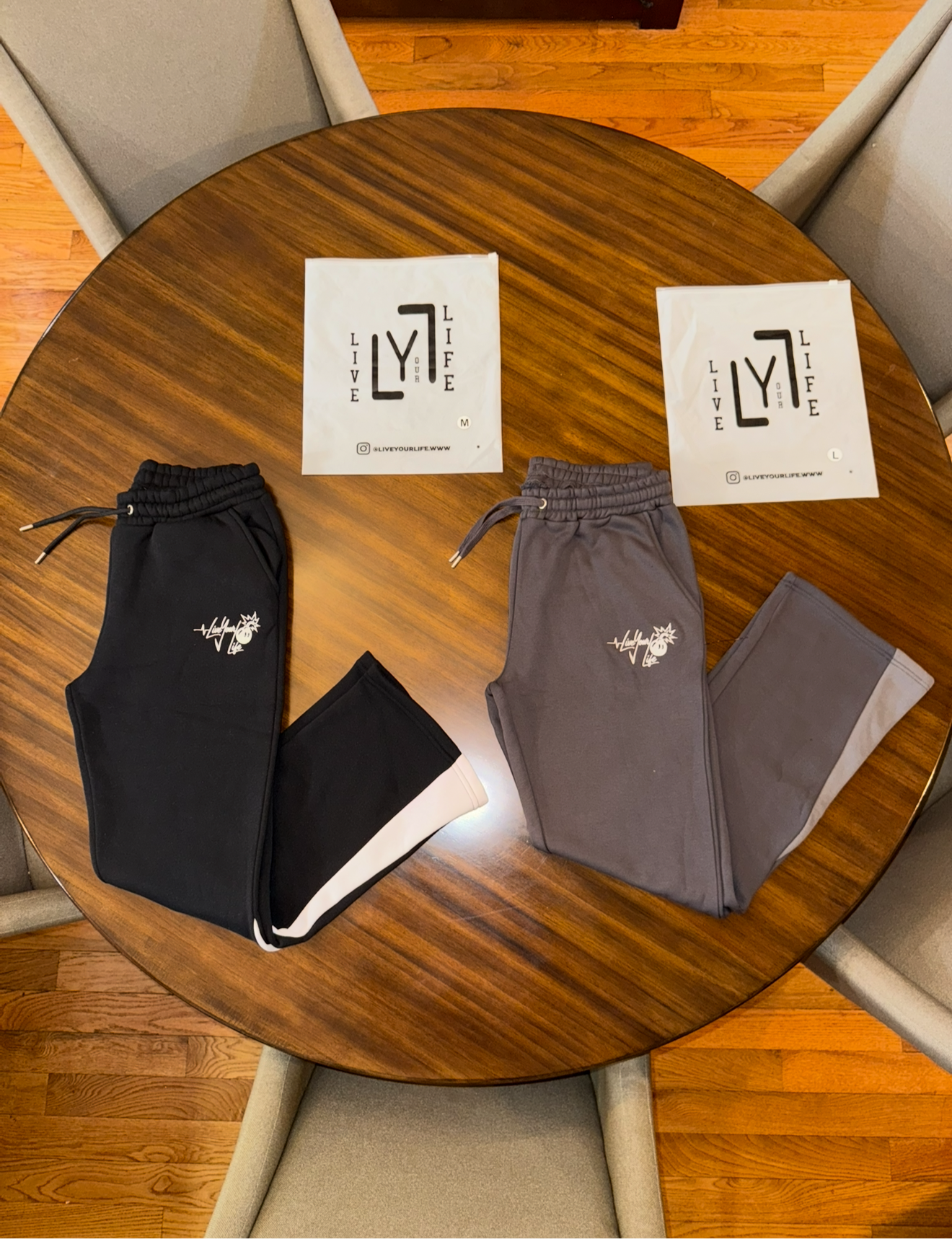 Stacked Sweatpants