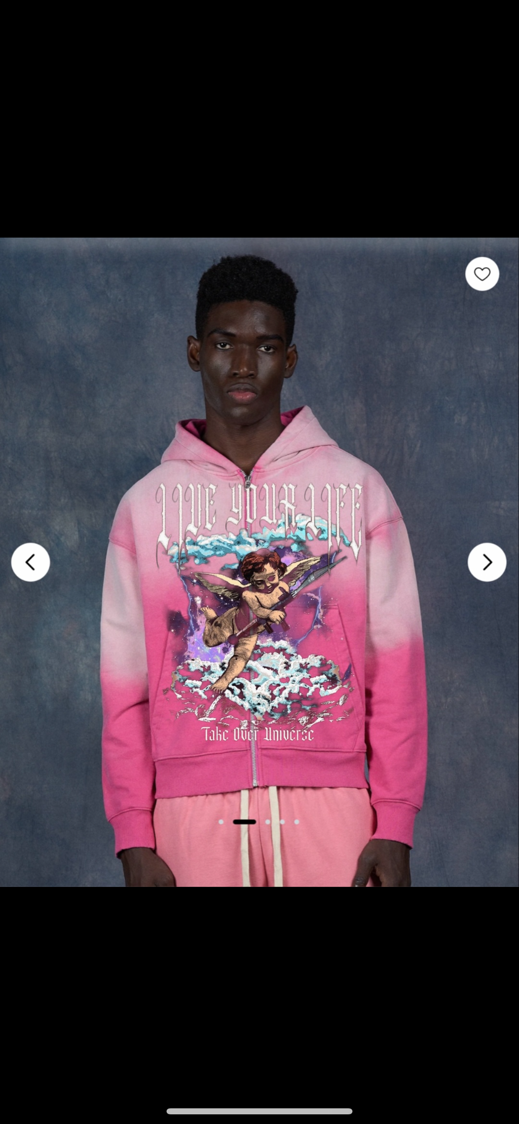 Two-Tone Pink “Take Over Universe” Hoodie *LIMITED*