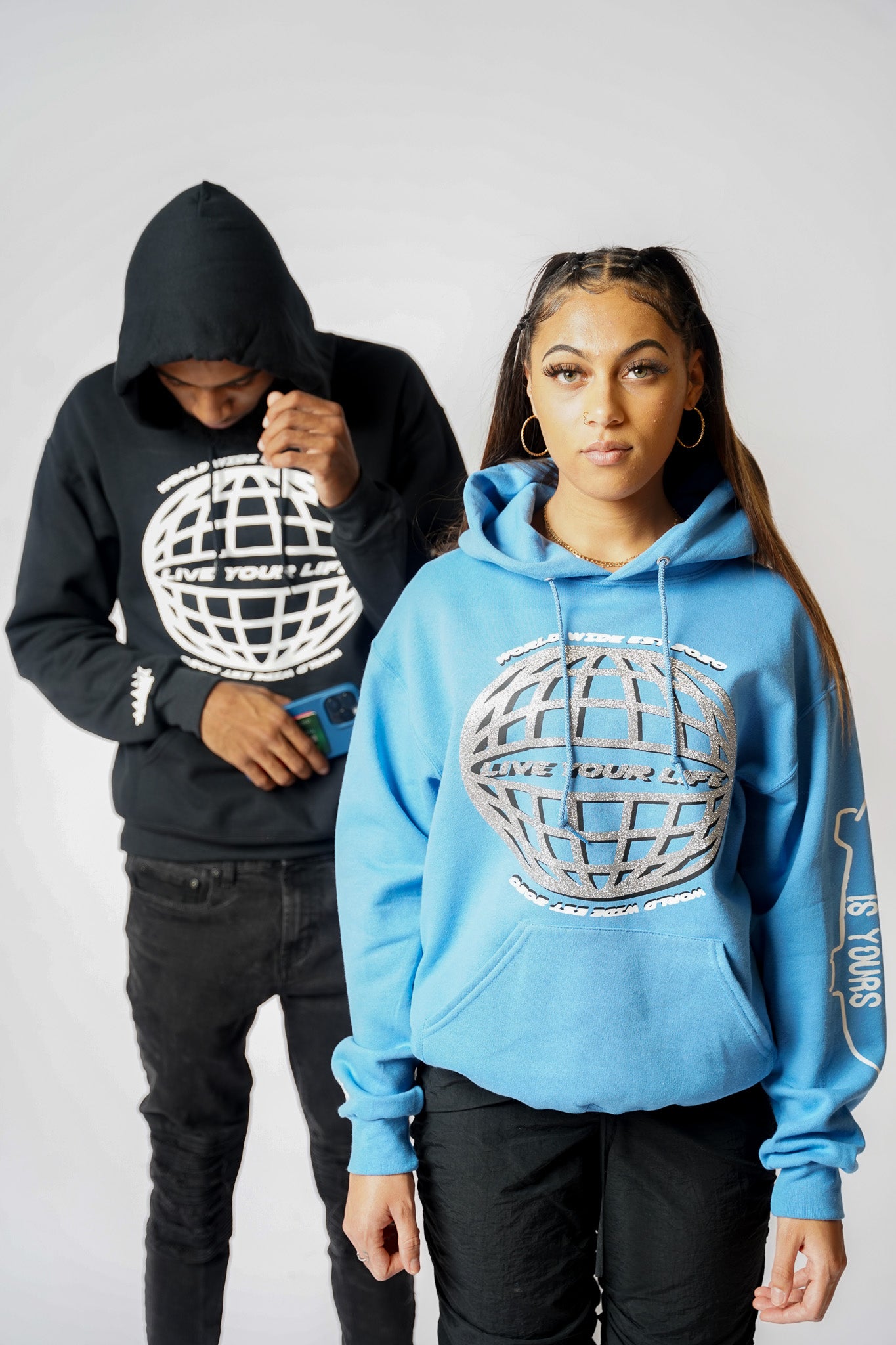 LYL World-Wide Hoodies