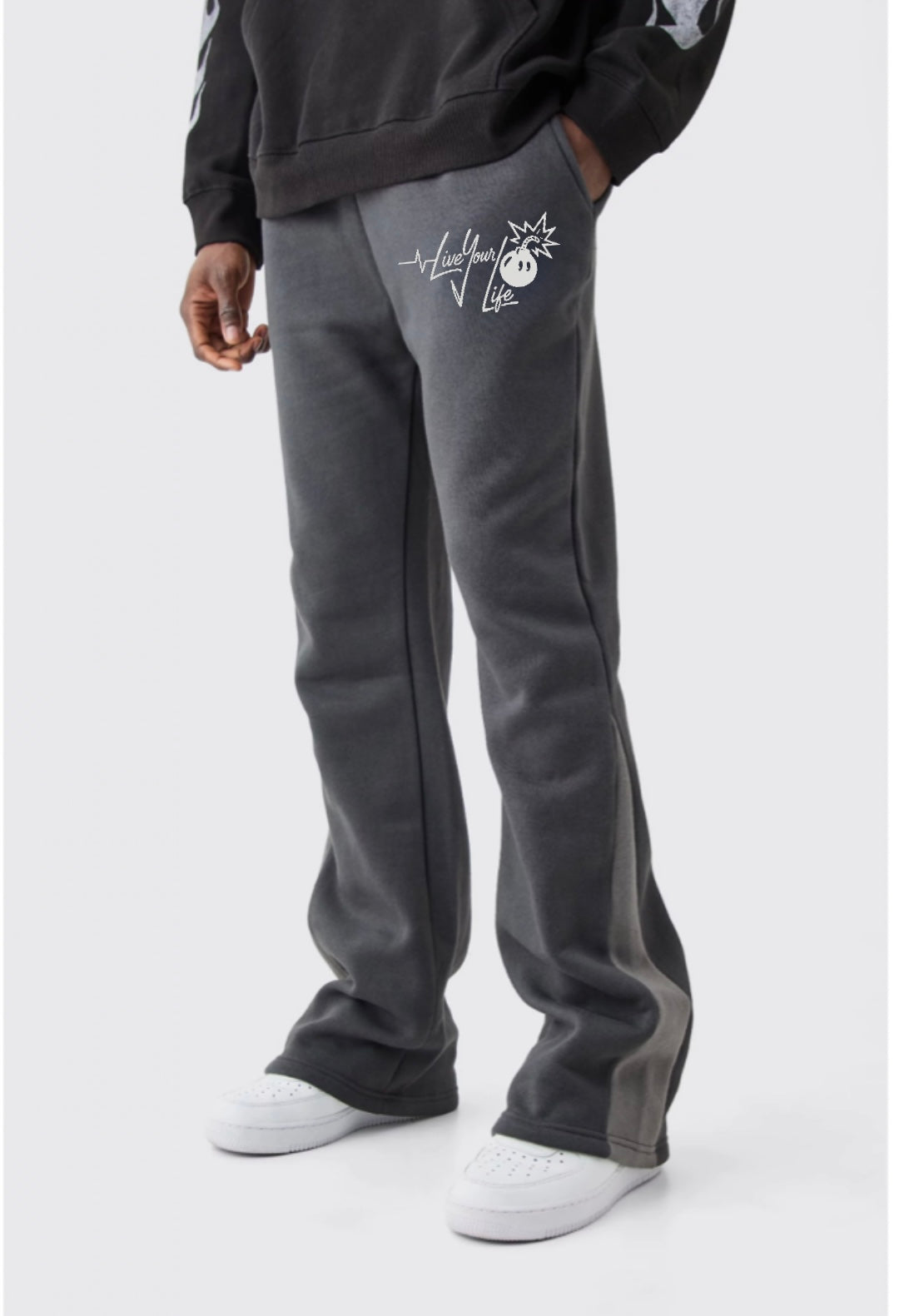 Stacked Sweatpants
