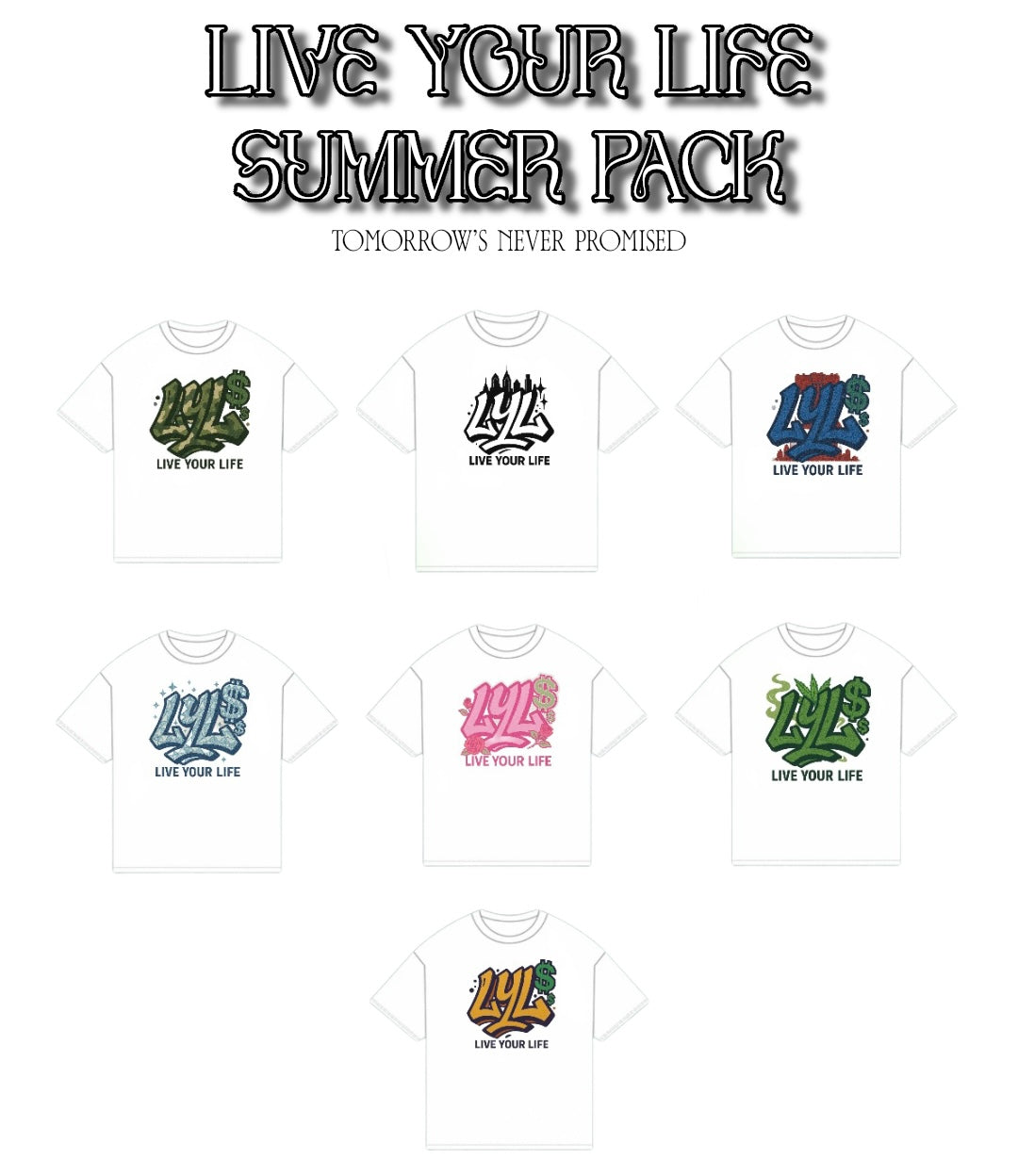 SUMMER PACK TEES