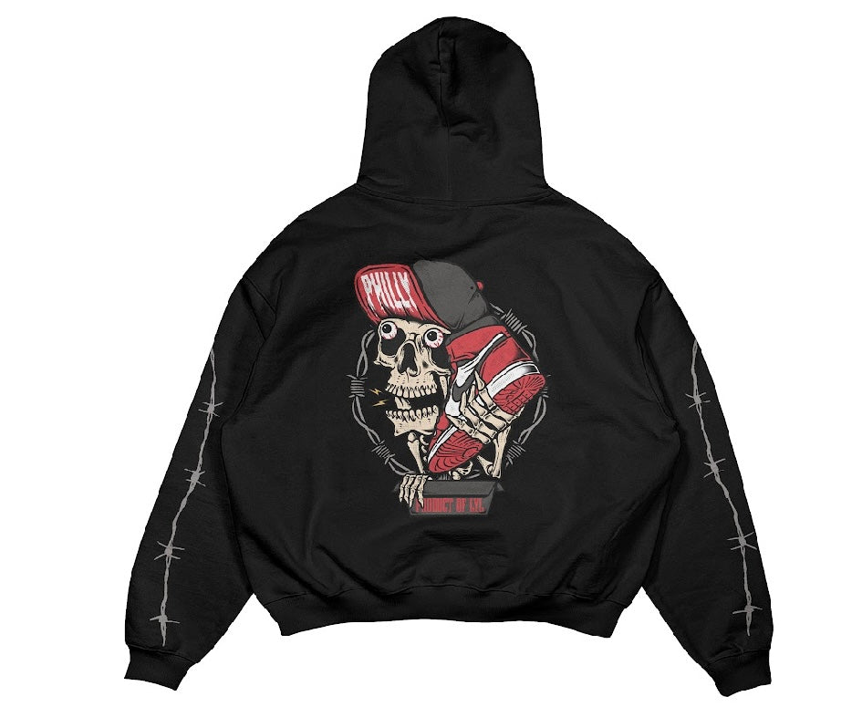 Philly Skull Hoodie