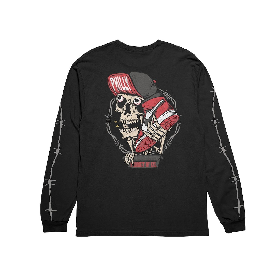 Philly Skull Long-Sleeve